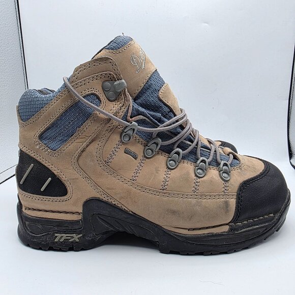 Danner 453 GTX Gore Tex Womens Size 10 Brown Gray Boots Hiking Camping Outdoors - Picture 12 of 13